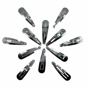 Silver Snap Clips - 60mm