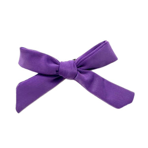 Lighter Purple 4" Pre-Tied Swim Bow