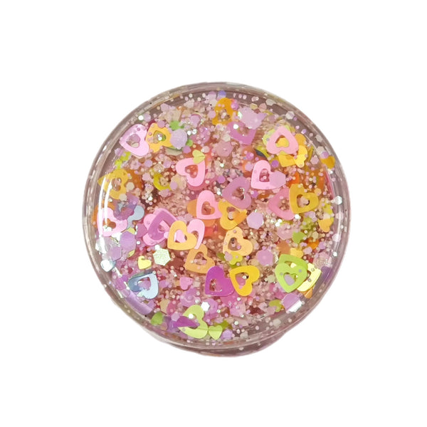 Hearts a Flutter Glitter Hair Gel