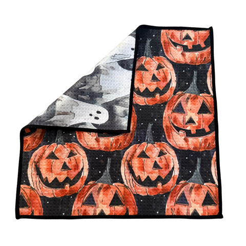 Fright Night Reversible Double-Sided Wash Cloth