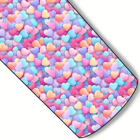 (Pre-Order) Hearts On Hearts Custom Faux Leather