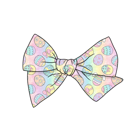 (Pre-Order) Easter Extravaganza  5" Pre-Tied Fabric Bow