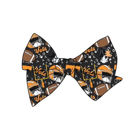 Tennessee Volunteers 5" Pre-Tied Fabric Bow