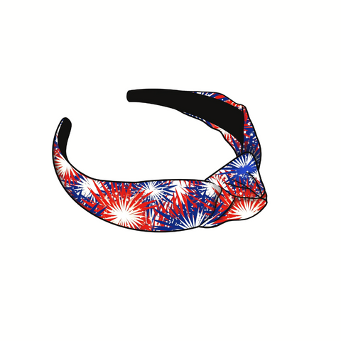 Baby You're a Firework Knotted Headband