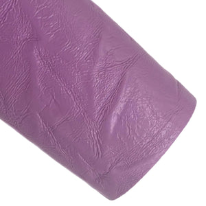 (NEW) Purple Crinkle Faux Leather