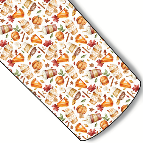 Pumpkin Spiced Delight Custom Faux Leather