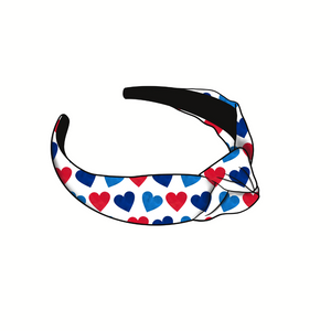 Hearts Knotted Headband