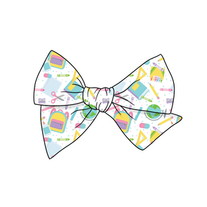 Cute Supplies 5" Pre-Tied Fabric Bow