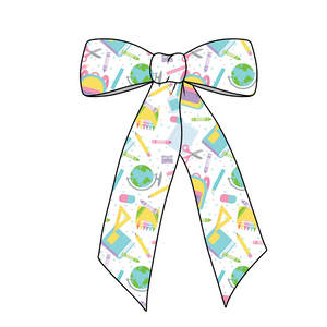 Cute Supplies Long Tail Fabric Bow