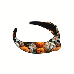 Pumpkin Patch Knotted Headband