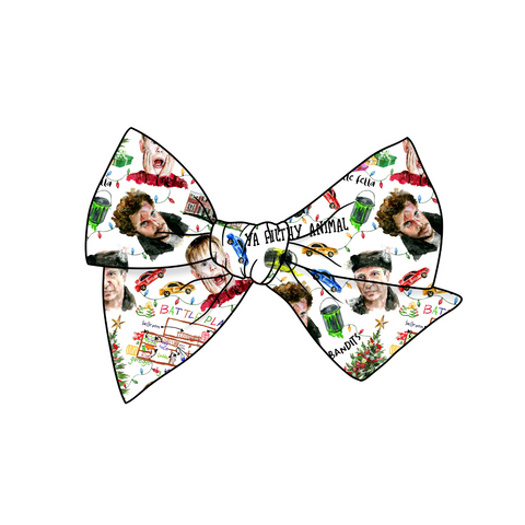 Battle Plan 5" Pre-Tied Fabric Bow