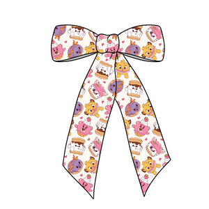 (Pre-Order)  Munch Love Long Tail Fabric Bow