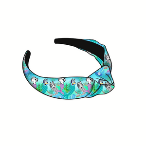 Heelers Under the Sea Knotted Headband