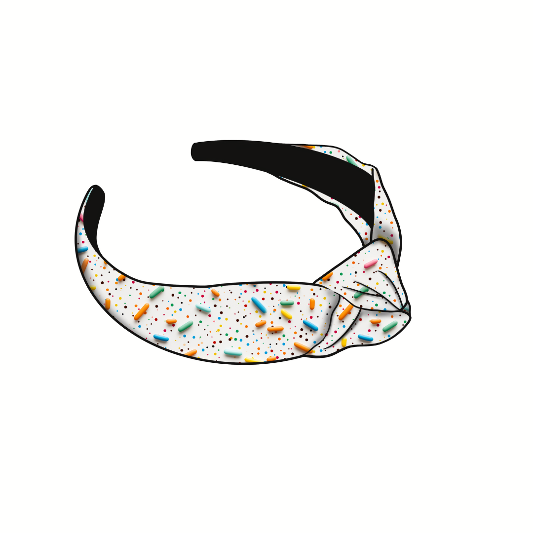 Sprinkles Knotted Headband