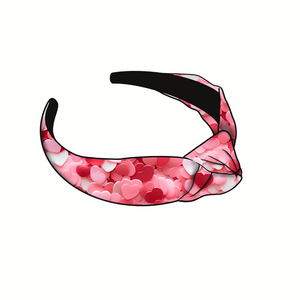 (Pre-Order) Confetti Heart Sprinkles Knotted Headband