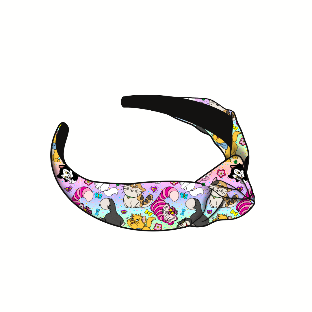 Alley Cats Knotted Headband