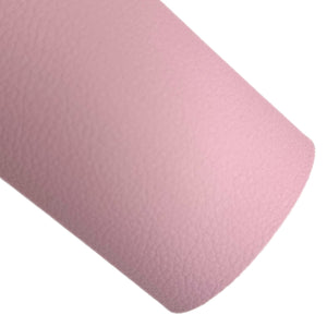 Baby Pink Lychee Faux Leather