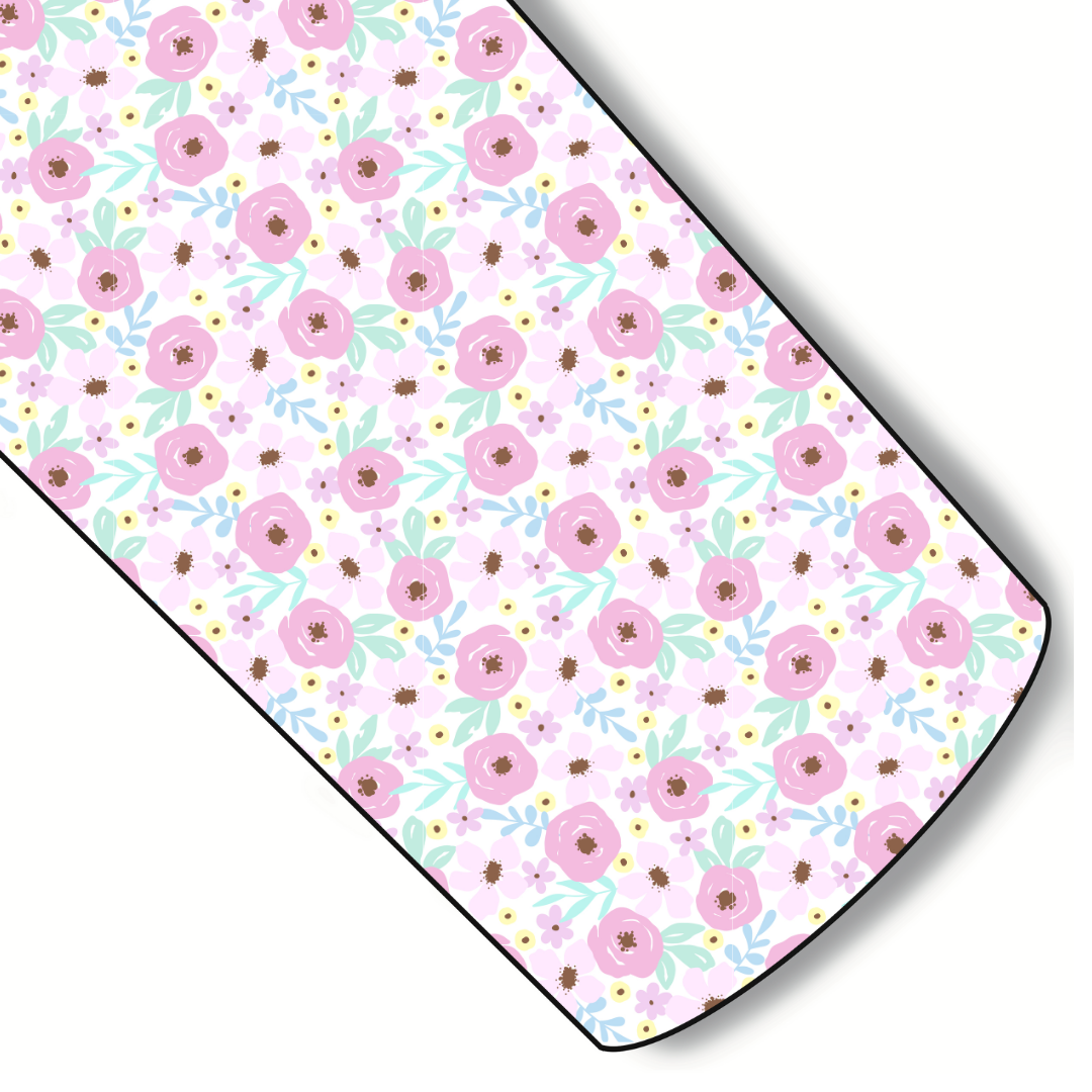 Sweet Spring Floral Custom Faux Leather