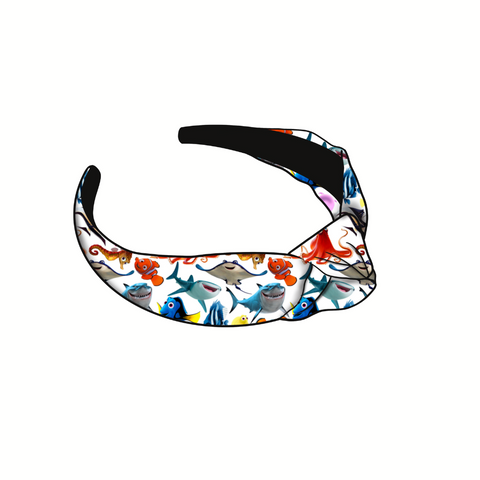 Just Keep Swimming Knotted Headband