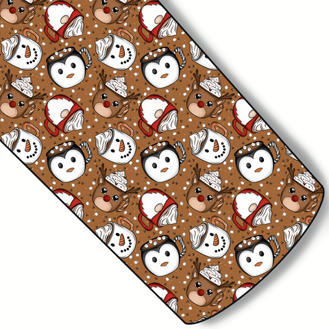 Holiday Cocoa Custom Faux Leather