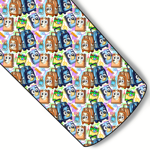Bluey & Bingo School Custom Faux Leather