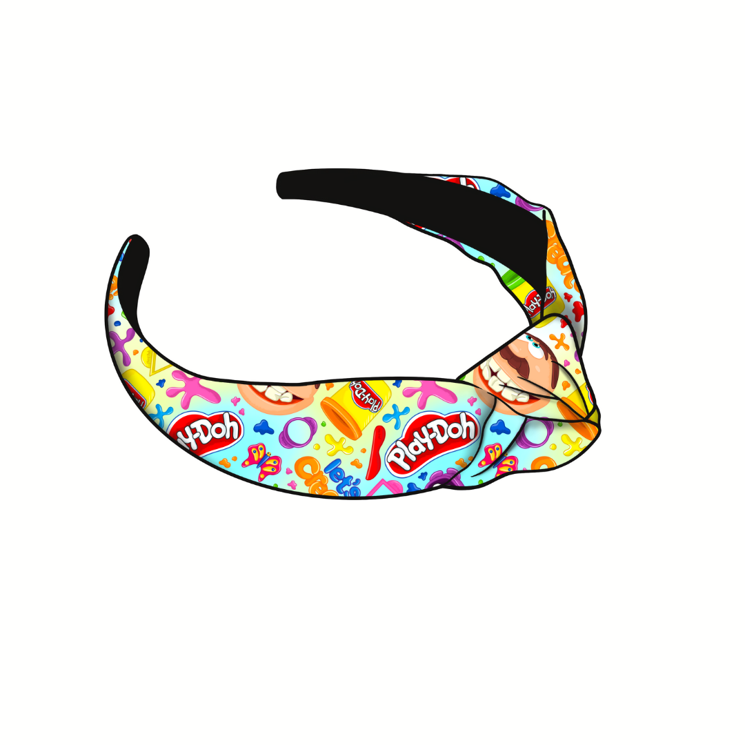 Play-Doh Knotted Headband