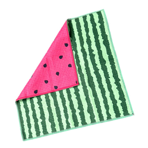 Watermelon Reversible Double-Sided Wash Cloth