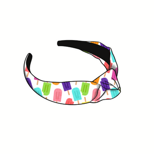 Neon Popcicles Knotted Headband