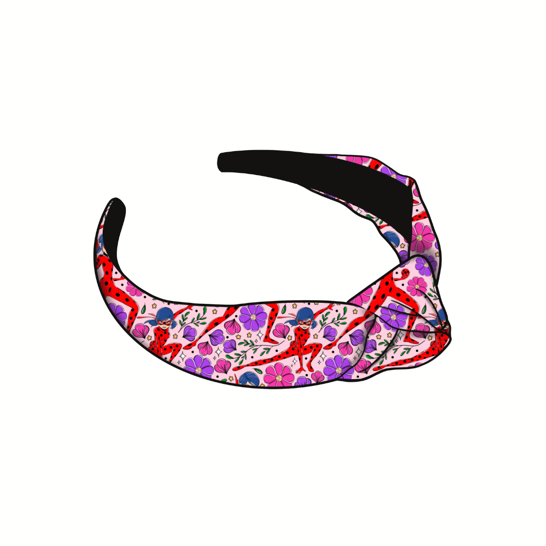 Miraculous Ladybug Knotted Headband