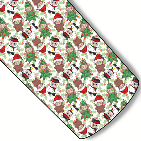 Christmas Labubu Custom Faux Leather