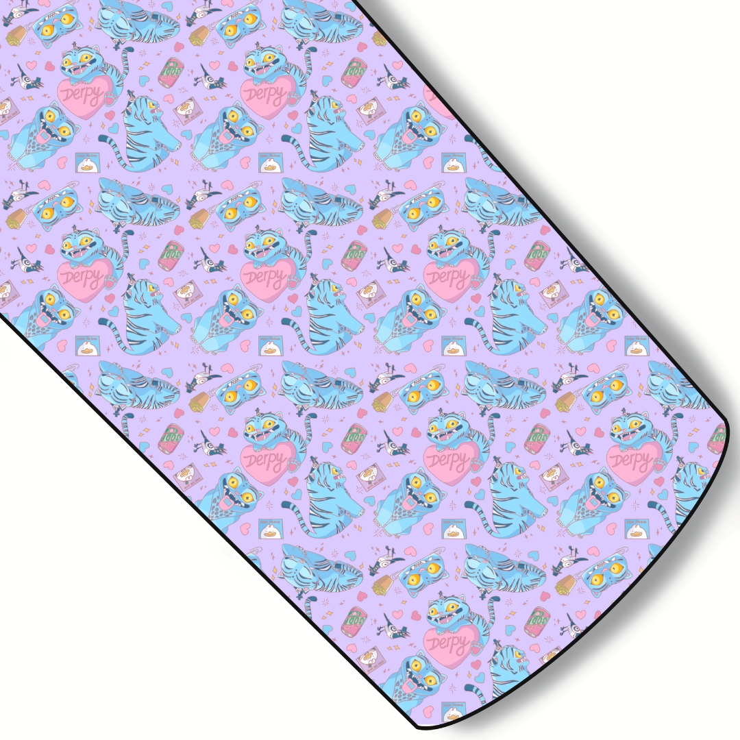 Purple Derpy Custom Faux Leather