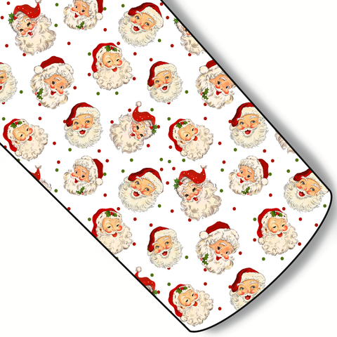 Vintage Santa Custom Faux Leather