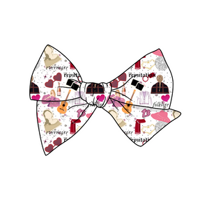 Taylor Tour 5" Pre-Tied Fabric Bow