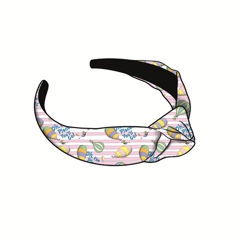 Oh the Places Knotted Headband