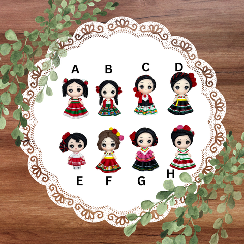 (Pre-Order) Traditional Mexican Dress Girls