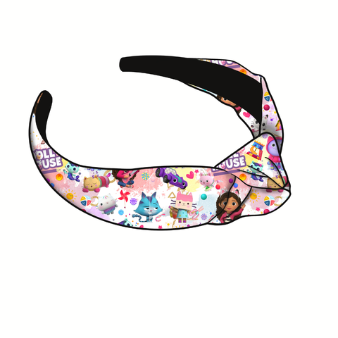 Gabby's Doll House Knotted Headband