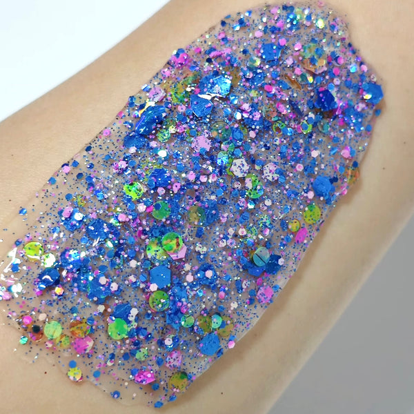 Spaced Out Glitter Hair Gel