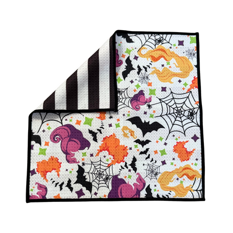Hocus Pocus! Reversible Double-Sided Wash Cloth