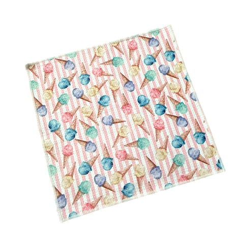 Ice Cream Dream Double-Sided Wash Cloth