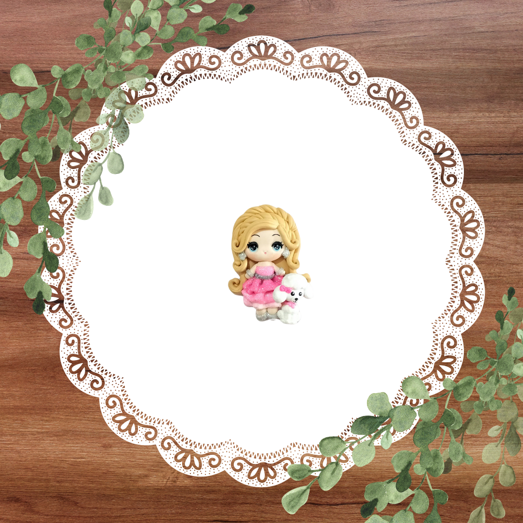 (Pre-Order) Girl & Poodle