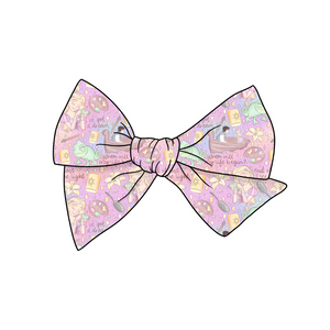 Tangled Up 5" Pre-Tied Fabric Bow