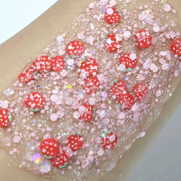 Berry Sweet Glitter Hair Gel