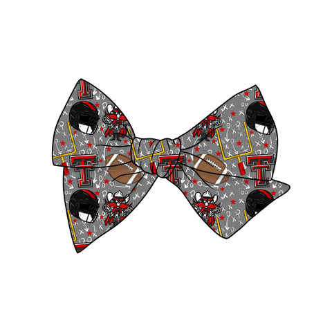 Texas Tech Raiders 5" Pre-Tied Fabric Bow