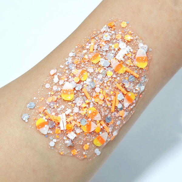 Candy Corn Glitter Hair Gel