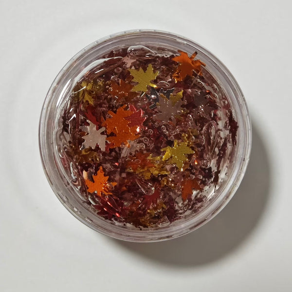 Falling Leaves Glitter Hair Gel