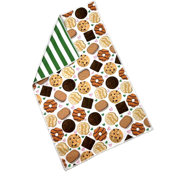 Girl Scout Cookies Reversible Hand Towel