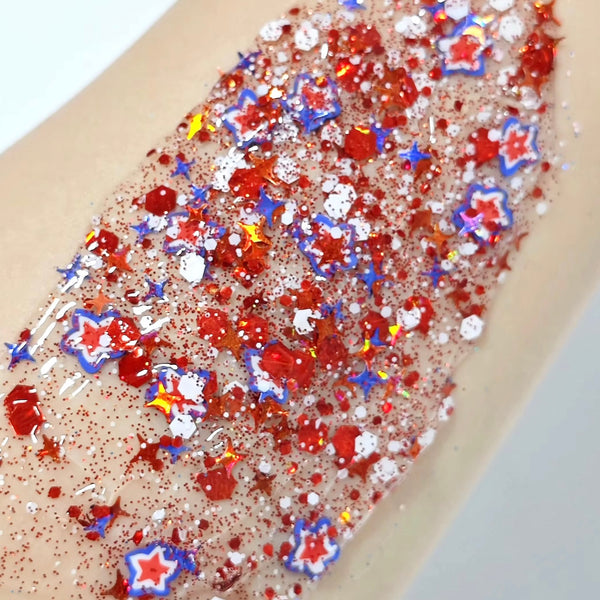 Yankee Doodle Bash Glitter Hair Gel