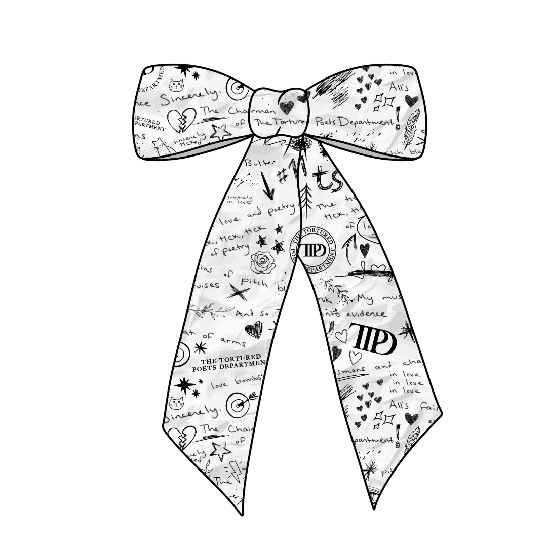 Poets Dept Long Tail Fabric Bow