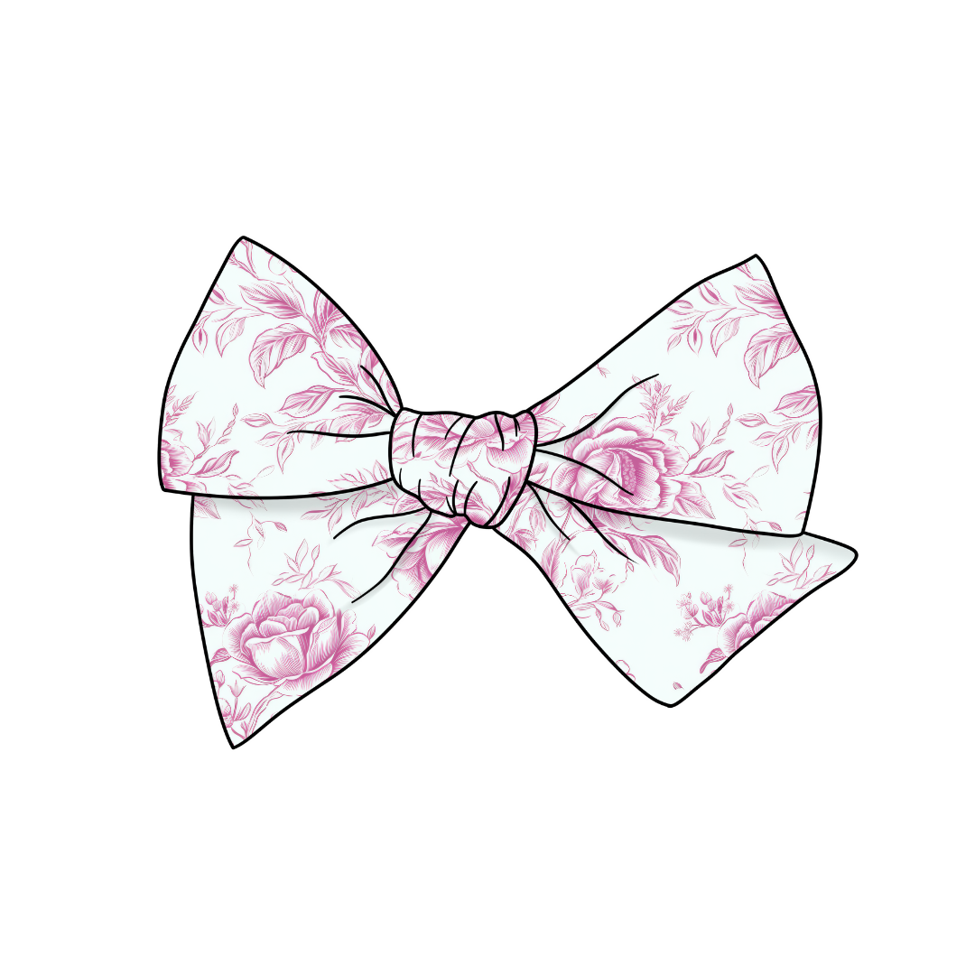 (Pre-Order) Love Shack Baby 5" Pre-Tied Fabric Bow