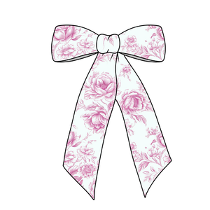 (Pre-Order) Love Shack Baby Long Tail Fabric Bow